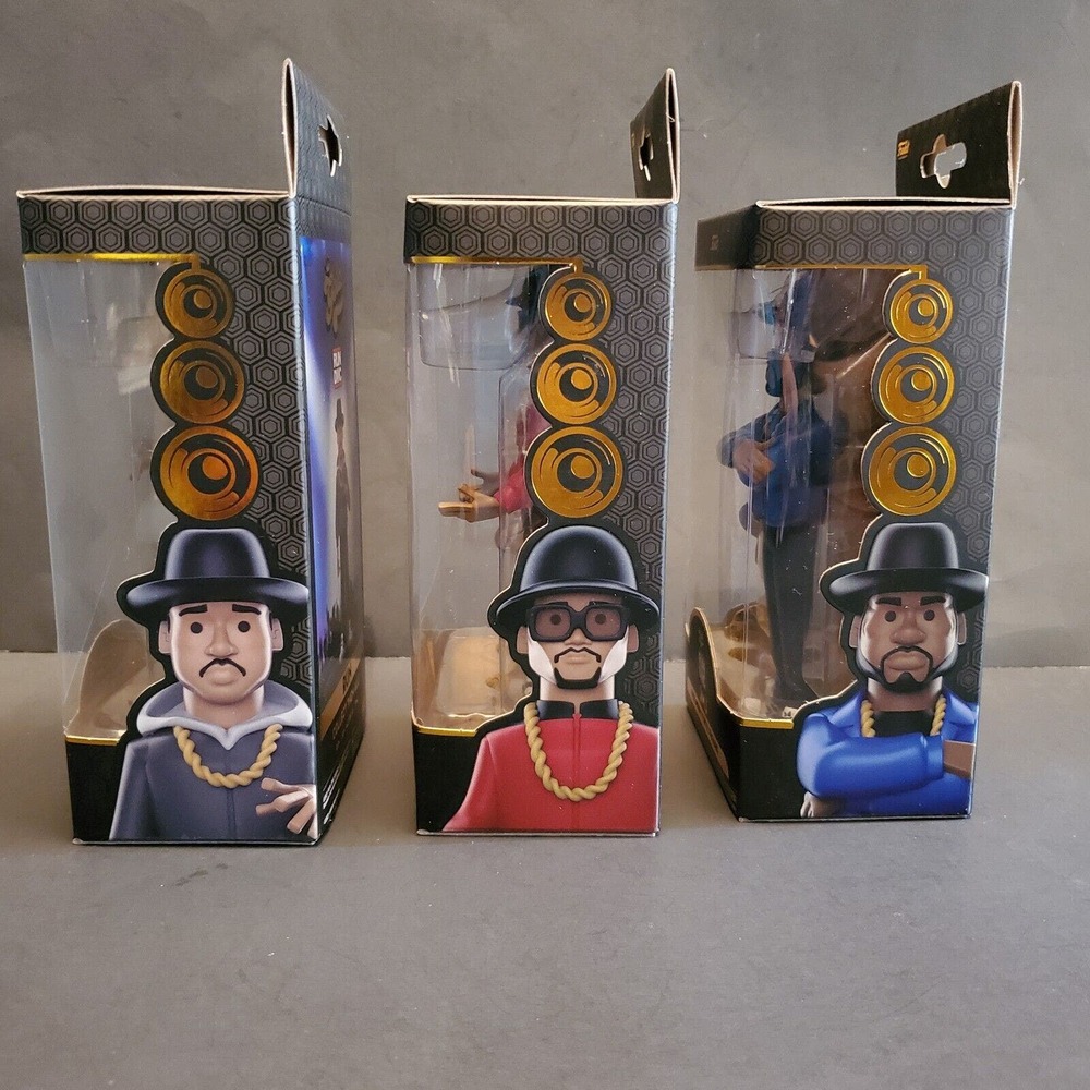 Funko Gold Run DMC Full Set 5" Collectible Figure NEW 3 pack JMJ Run & DMC - Picture 5 of 7